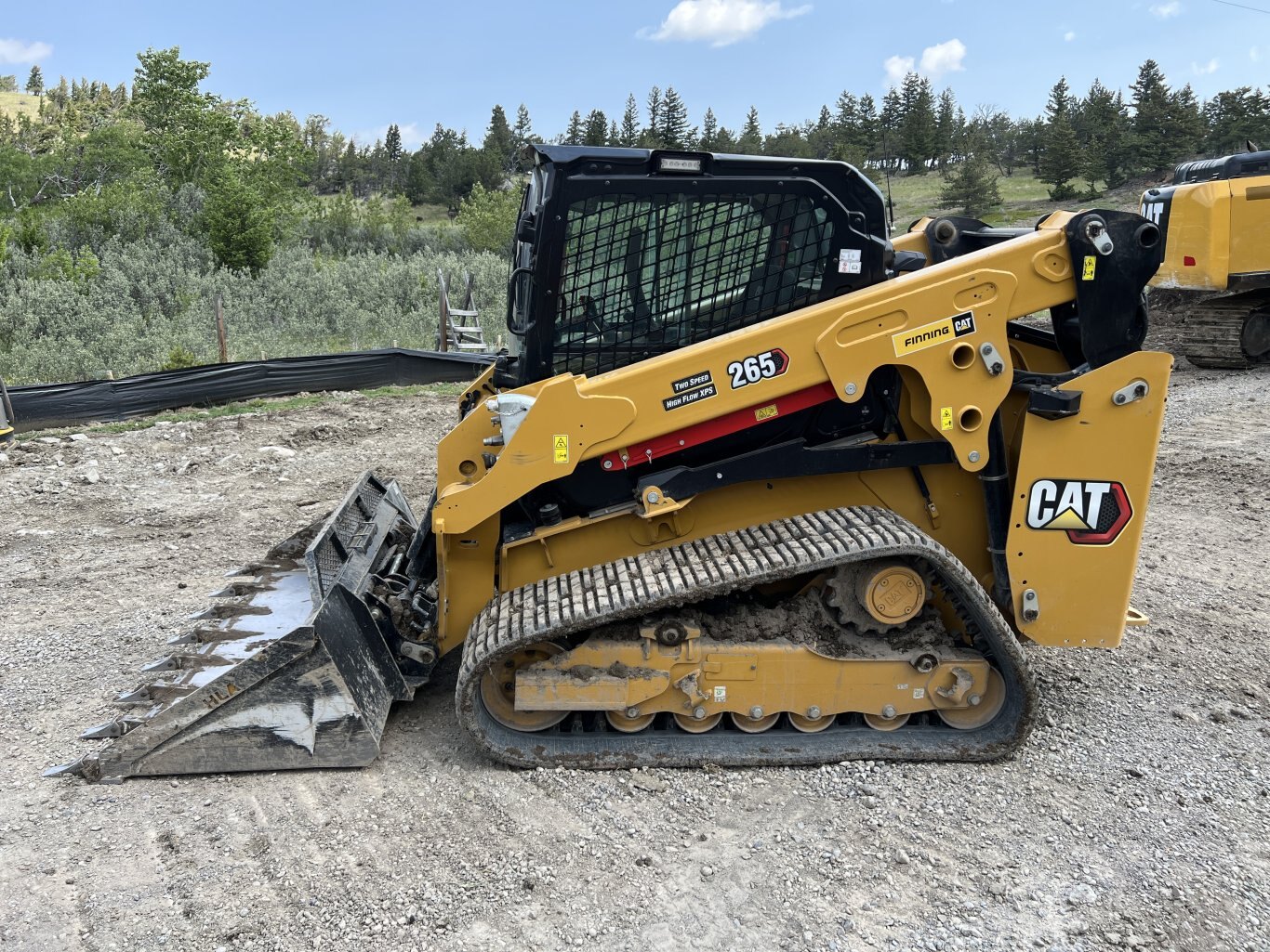 2025 Caterpillar 265 Skid Steer with High Flow Hydraulics Hiflow Tracked Skid Steer #9939 BP