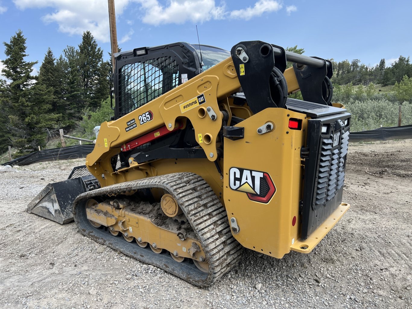 2025 Caterpillar 265 Skid Steer with High Flow Hydraulics Hiflow Tracked Skid Steer #9939 BP