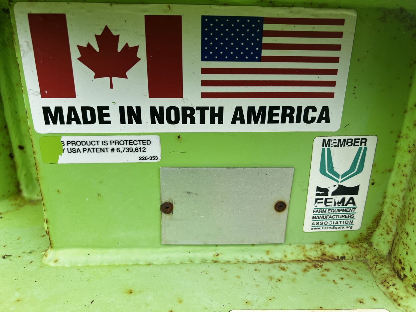 2014 Schulte FLX1510 Flex Arm #9941 BP