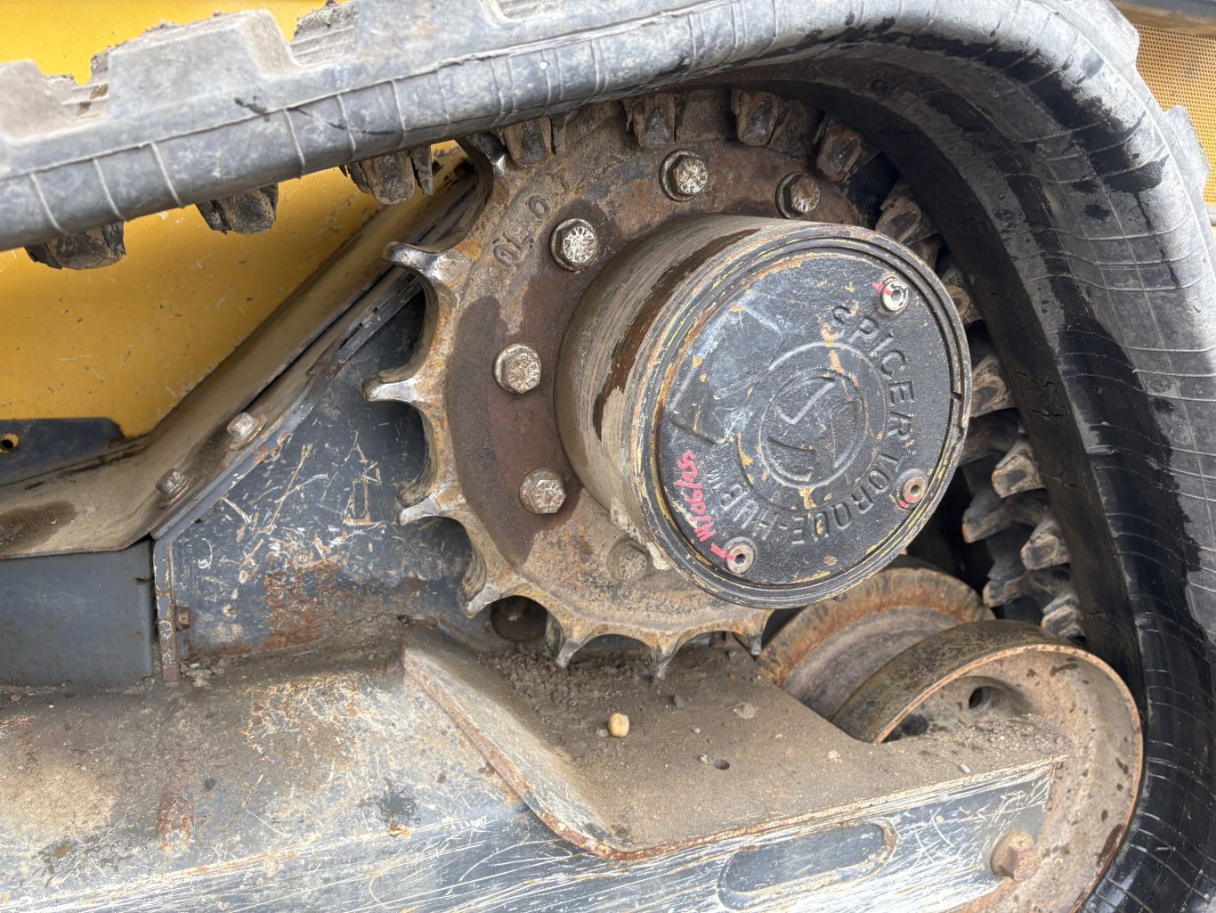 2021 Deere 333G Skid Steer With Bucket #9943 AS