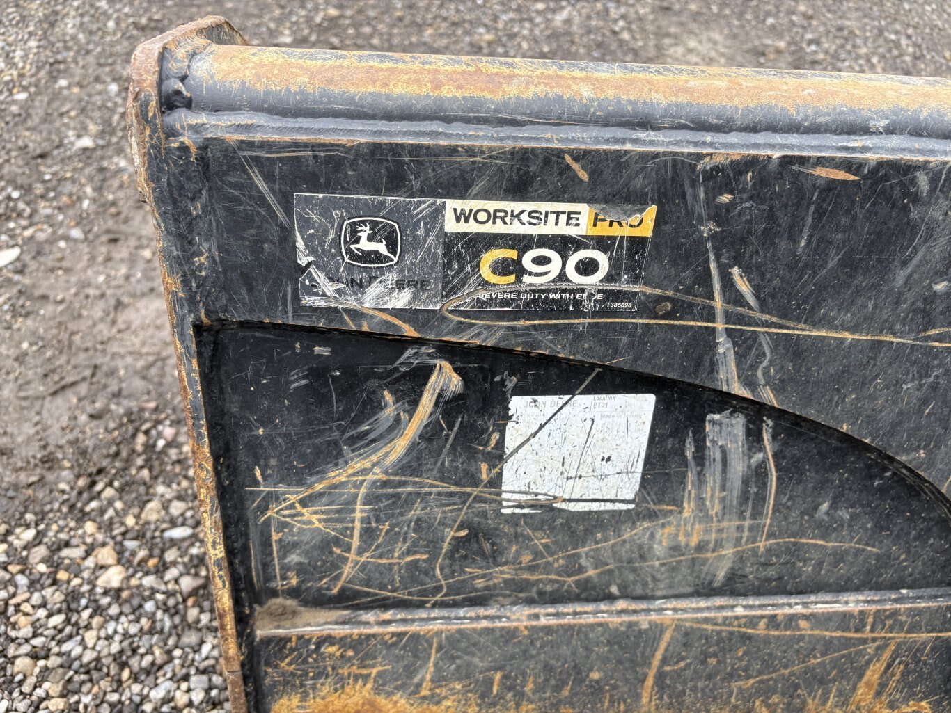 2021 Deere 333G Skid Steer With Bucket #9943 AS