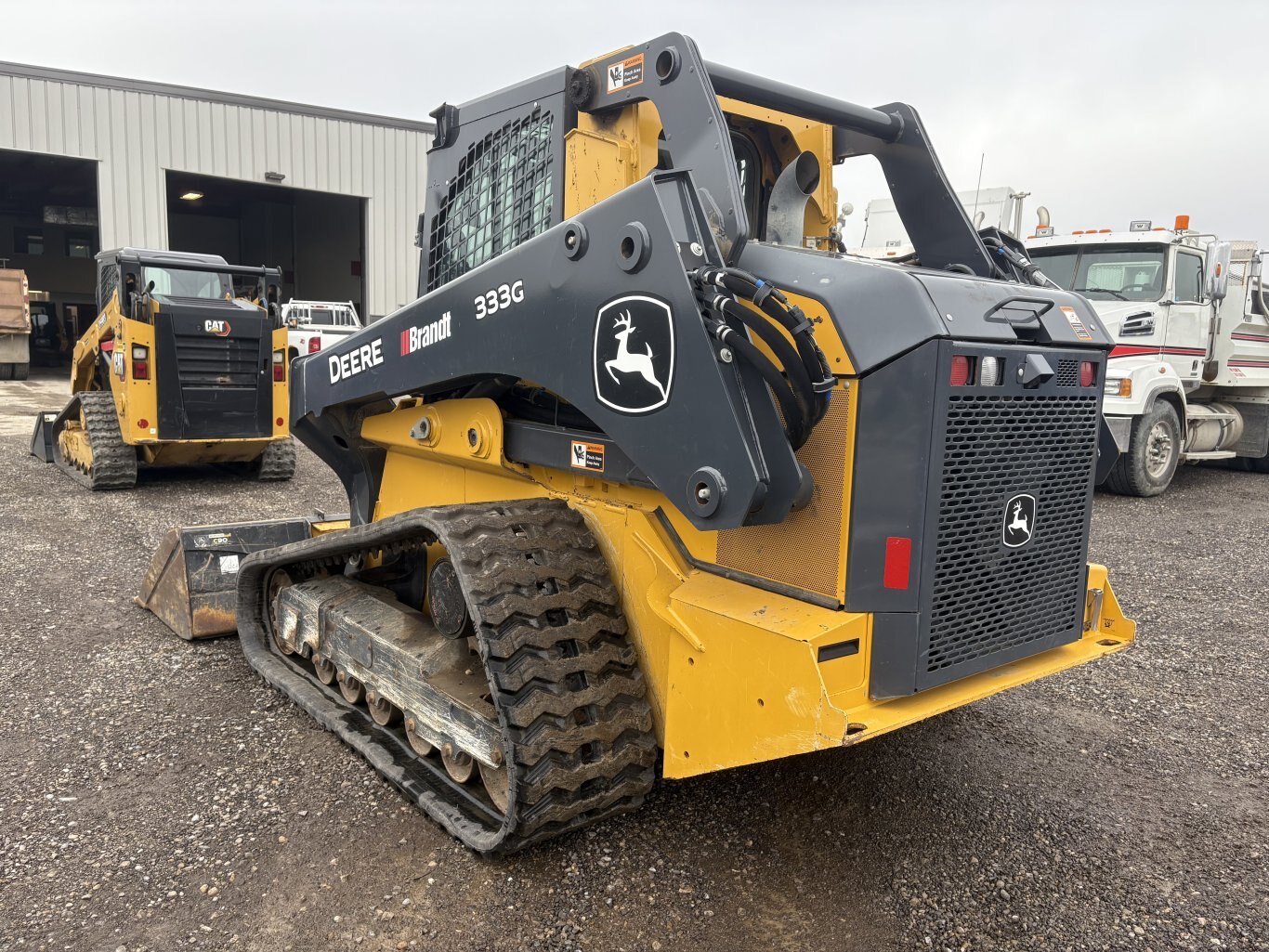 2021 Deere 333G Skid Steer With Bucket #9943 AS