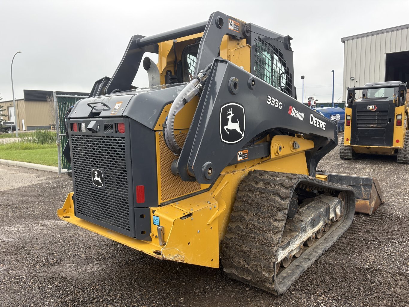 2021 Deere 333G Skid Steer With Bucket #9943 AS