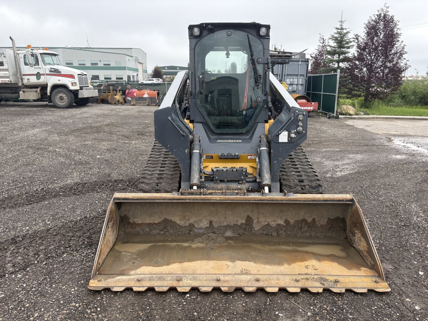 2021 Deere 333G Skid Steer With Bucket #9943 AS