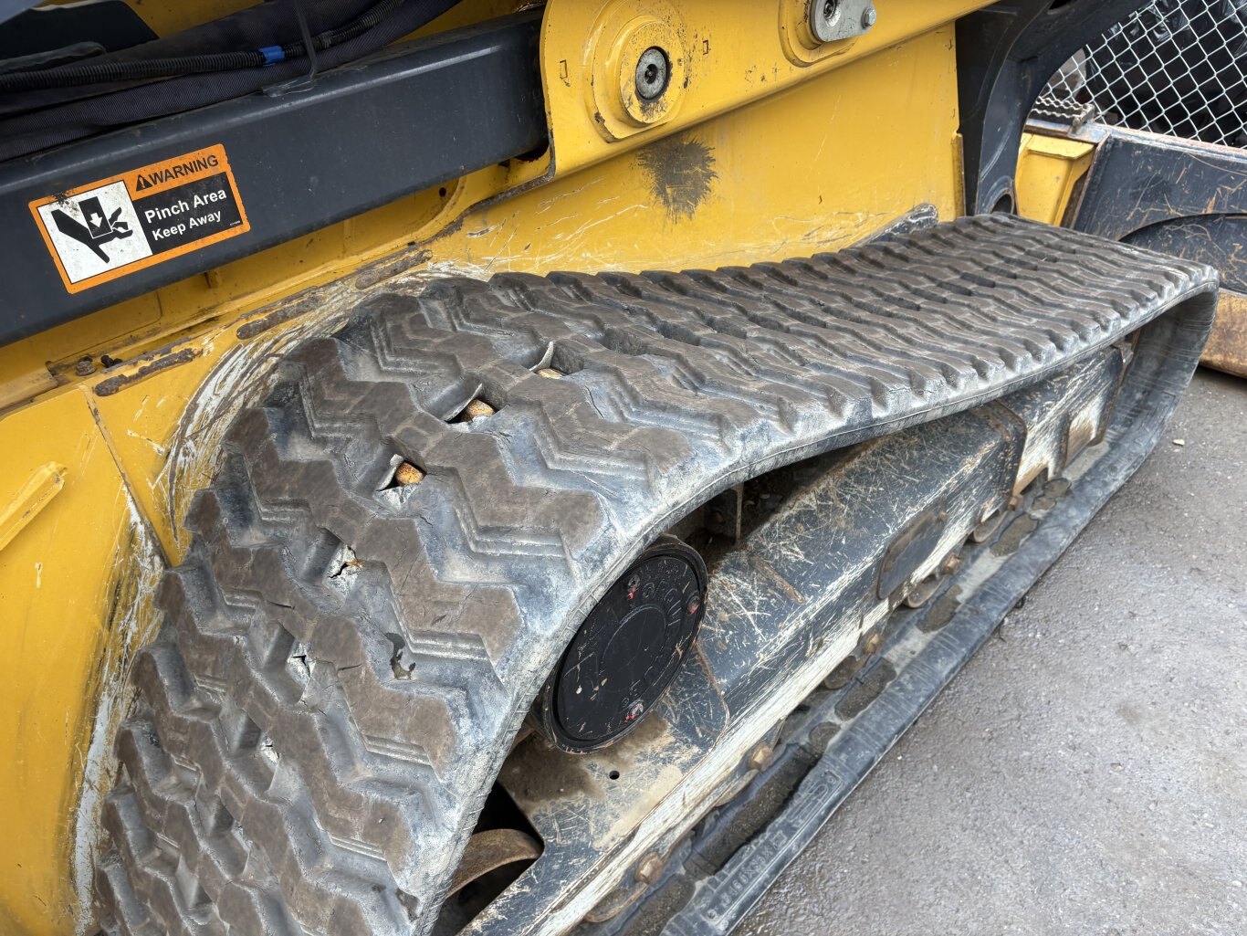 2021 Deere 333G Skid Steer With Bucket #9944 AS