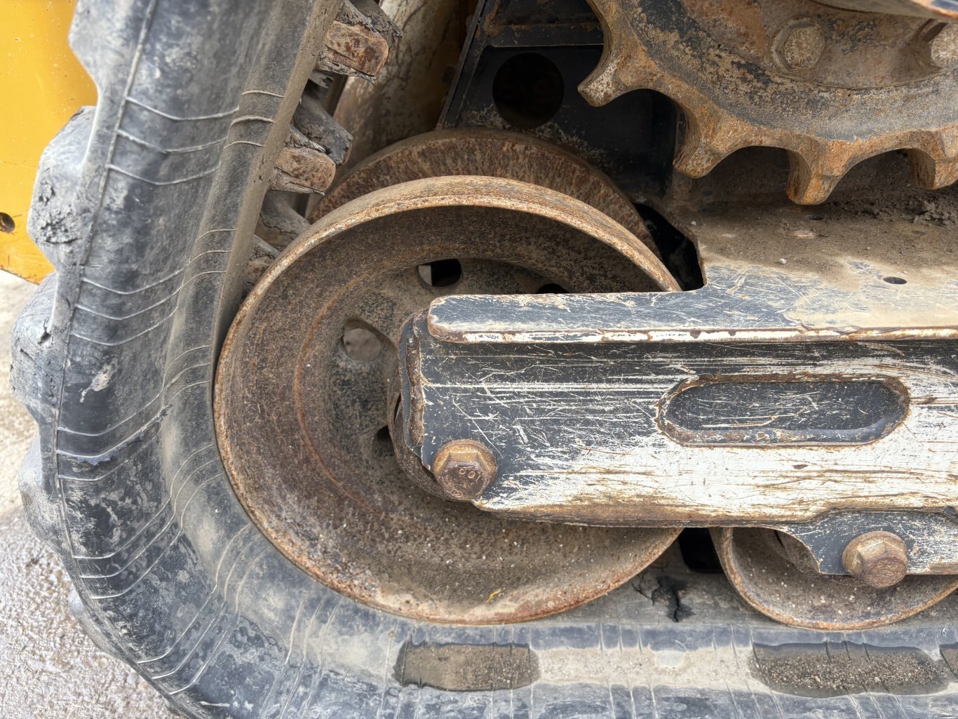 2021 Deere 333G Skid Steer With Bucket #9944 AS