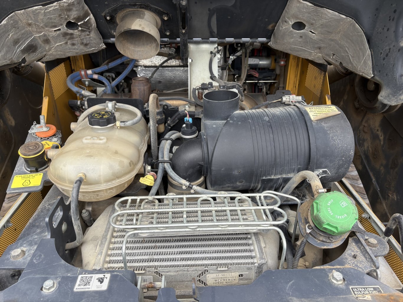 2021 Deere 333G Skid Steer With Bucket #9944 AS