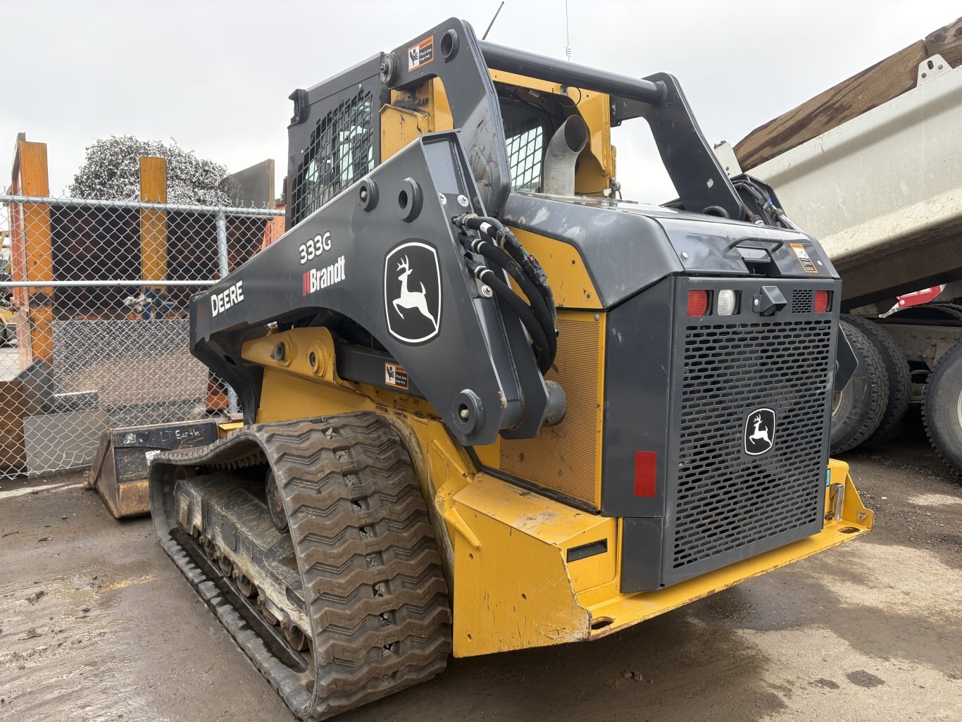 2021 Deere 333G Skid Steer With Bucket #9944 AS