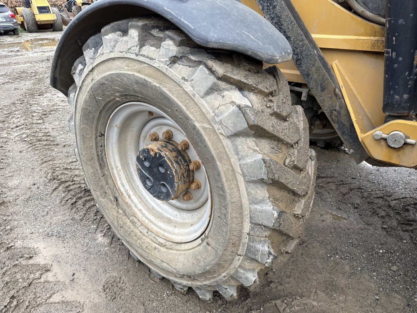 2014 CAT TL1055C Telehandler with Forks and Bucket #9955 JA
