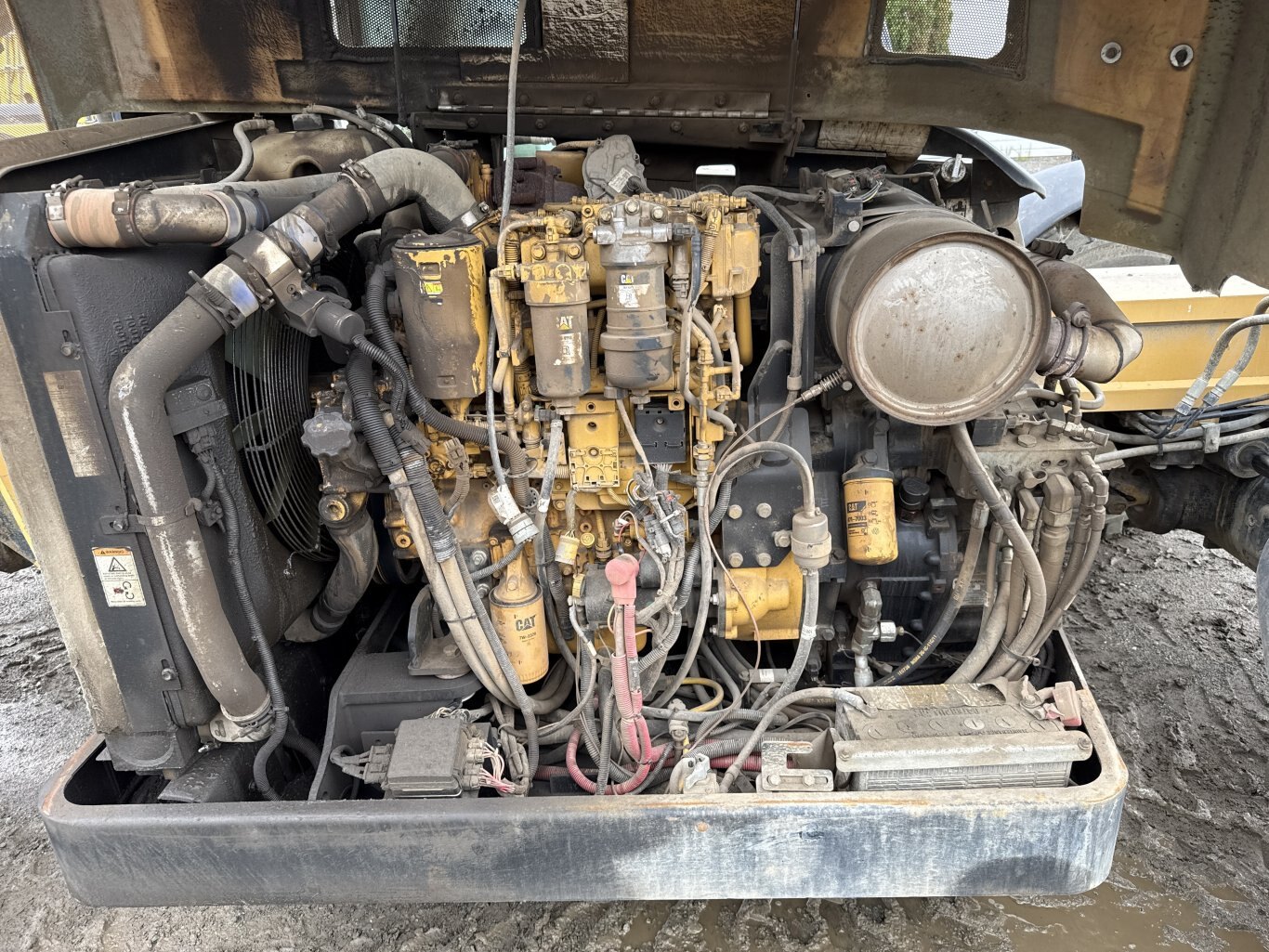 2014 CAT TL1055C Telehandler with Forks and Bucket #9955 JA