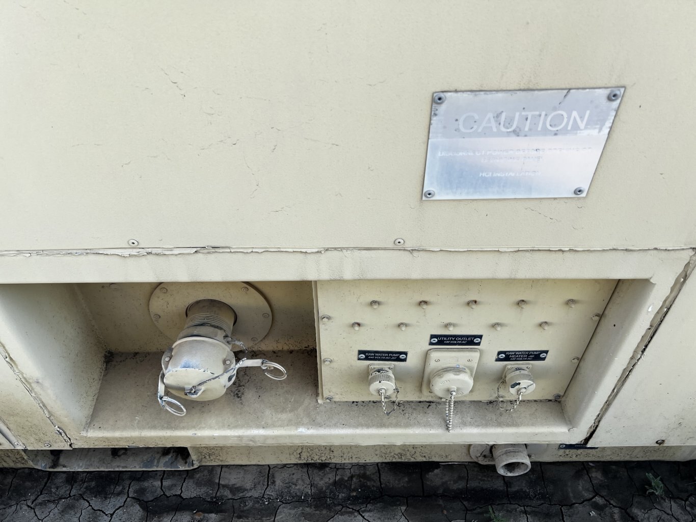 1992 Rowpu WTA 060 Reverse Osmosis Water Purification Unit • Water Treatment Plant • 3000 GPH US Army #9960 BP