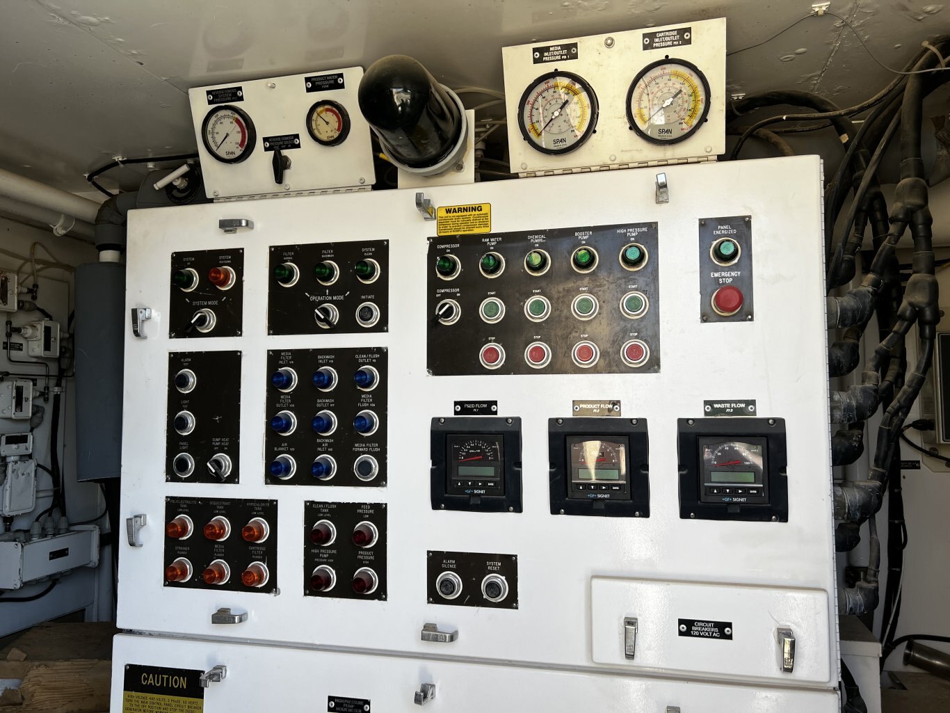 1992 Rowpu WTA 060 Reverse Osmosis Water Purification Unit • Water Treatment Plant • 3000 GPH US Army #9960 BP