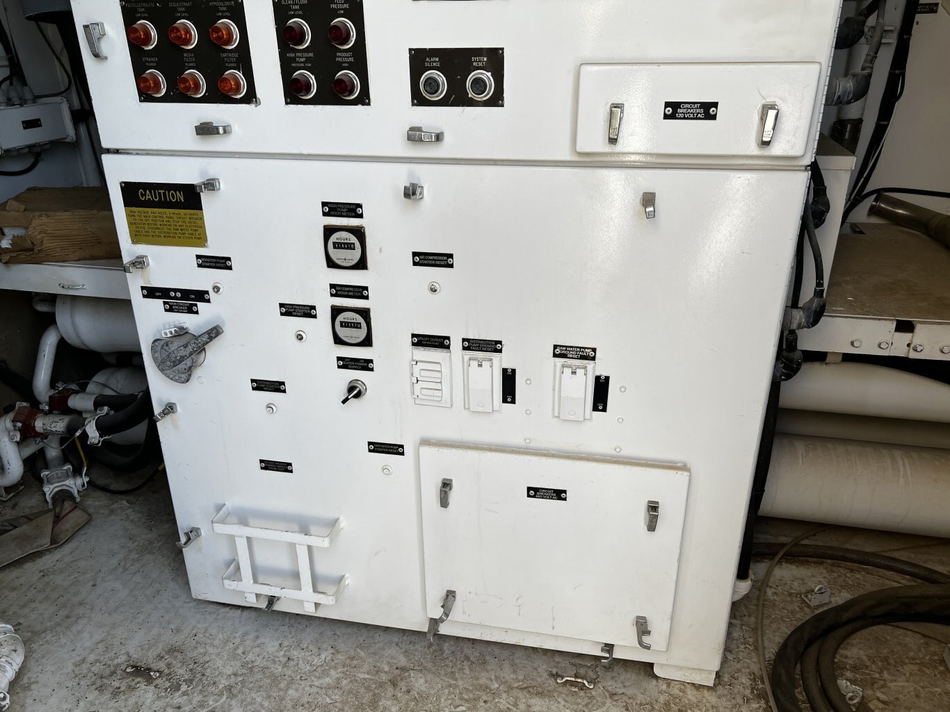 1992 Rowpu WTA 060 Reverse Osmosis Water Purification Unit • Water Treatment Plant • 3000 GPH US Army #9960 BP