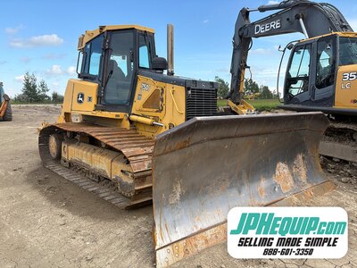 2008 John Deere 750J LGP Dozer with Ripper #9966 AS