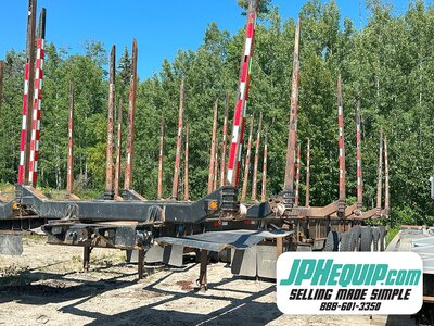 2014 Timmins 50 ft Quad Hayrack Log Trailer #9985 DP
