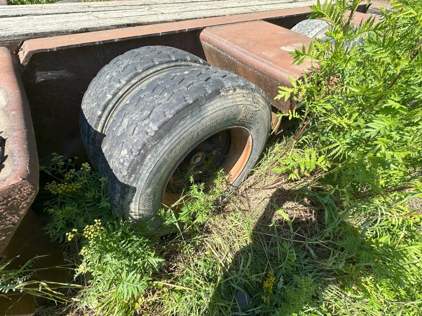 1994 Aspen LB45 Tri Axle Trailer #9988 DP