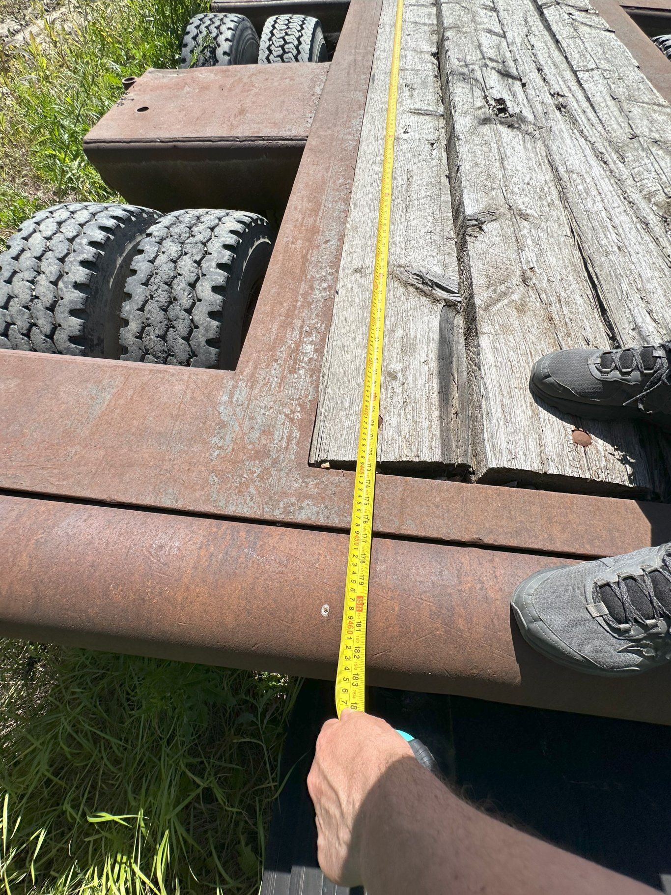 1994 Aspen LB45 Tri Axle Trailer #9988 DP