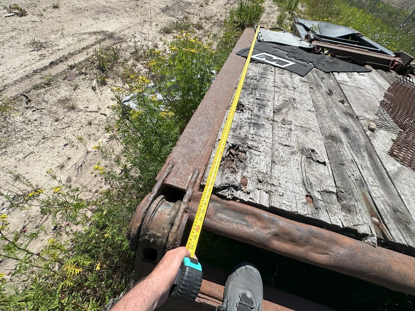 1994 Aspen LB45 Tri Axle Trailer #9988 DP