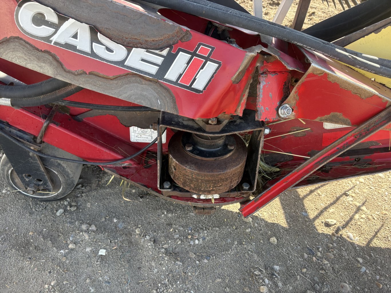 2008 Case WD1903 Self Propelled Windrower Swather with DHX302 Draper Header #11002 AS