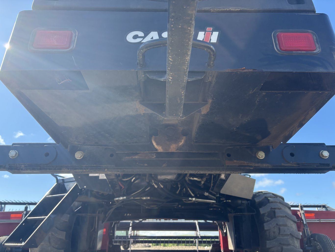 2008 Case WD1903 Self Propelled Windrower Swather with DHX302 Draper Header #11002 AS