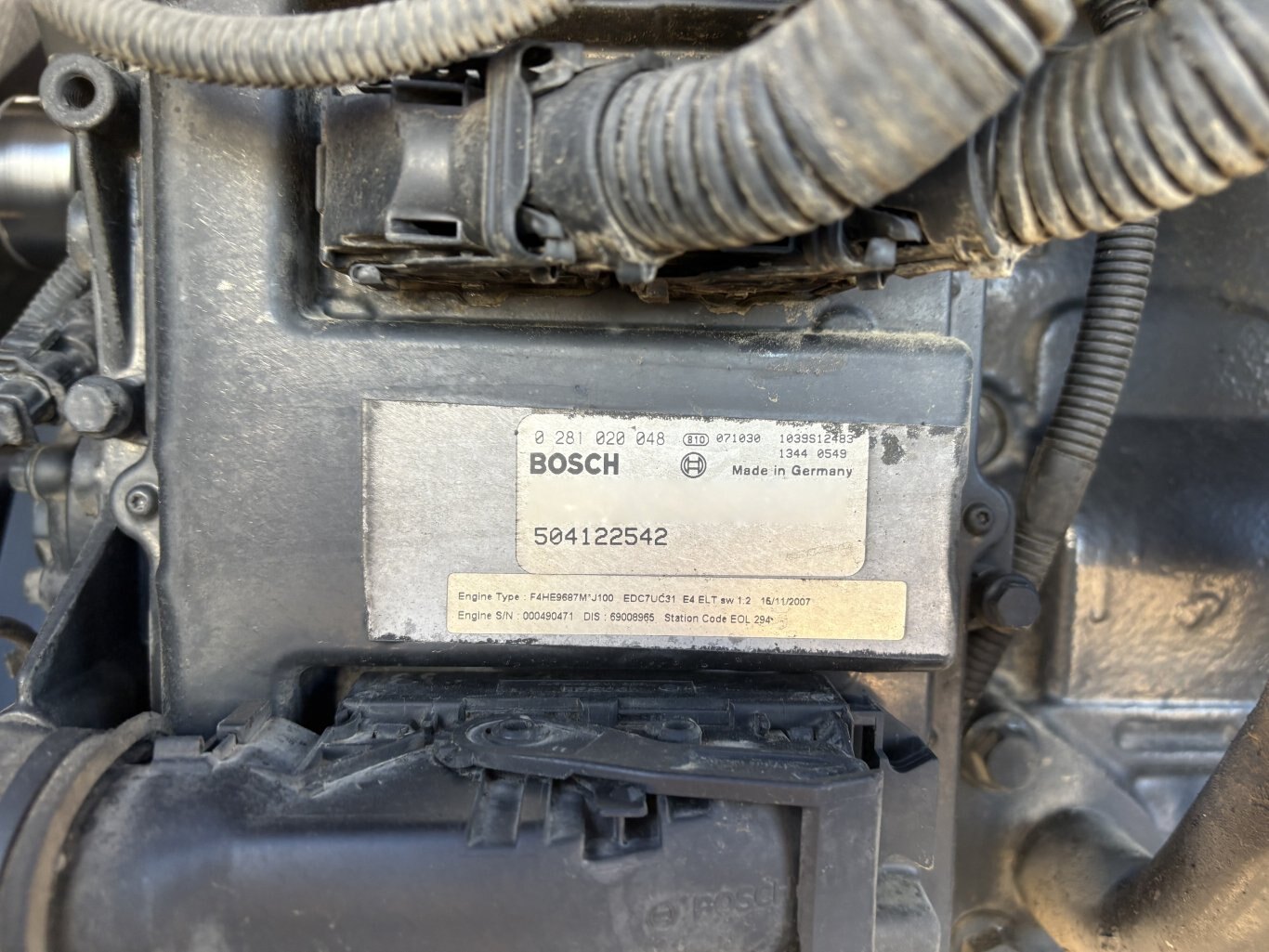 2008 Case WD1903 Self Propelled Windrower Swather with DHX302 Draper Header #11002 AS