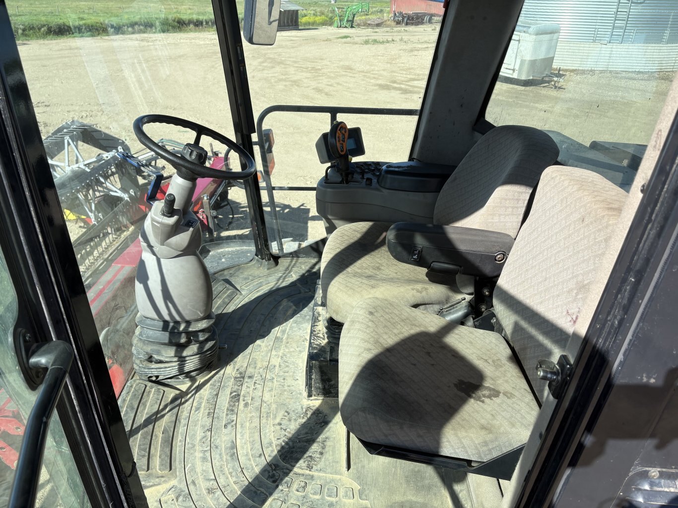 2008 Case WD1903 Self Propelled Windrower Swather with DHX302 Draper Header #11002 AS