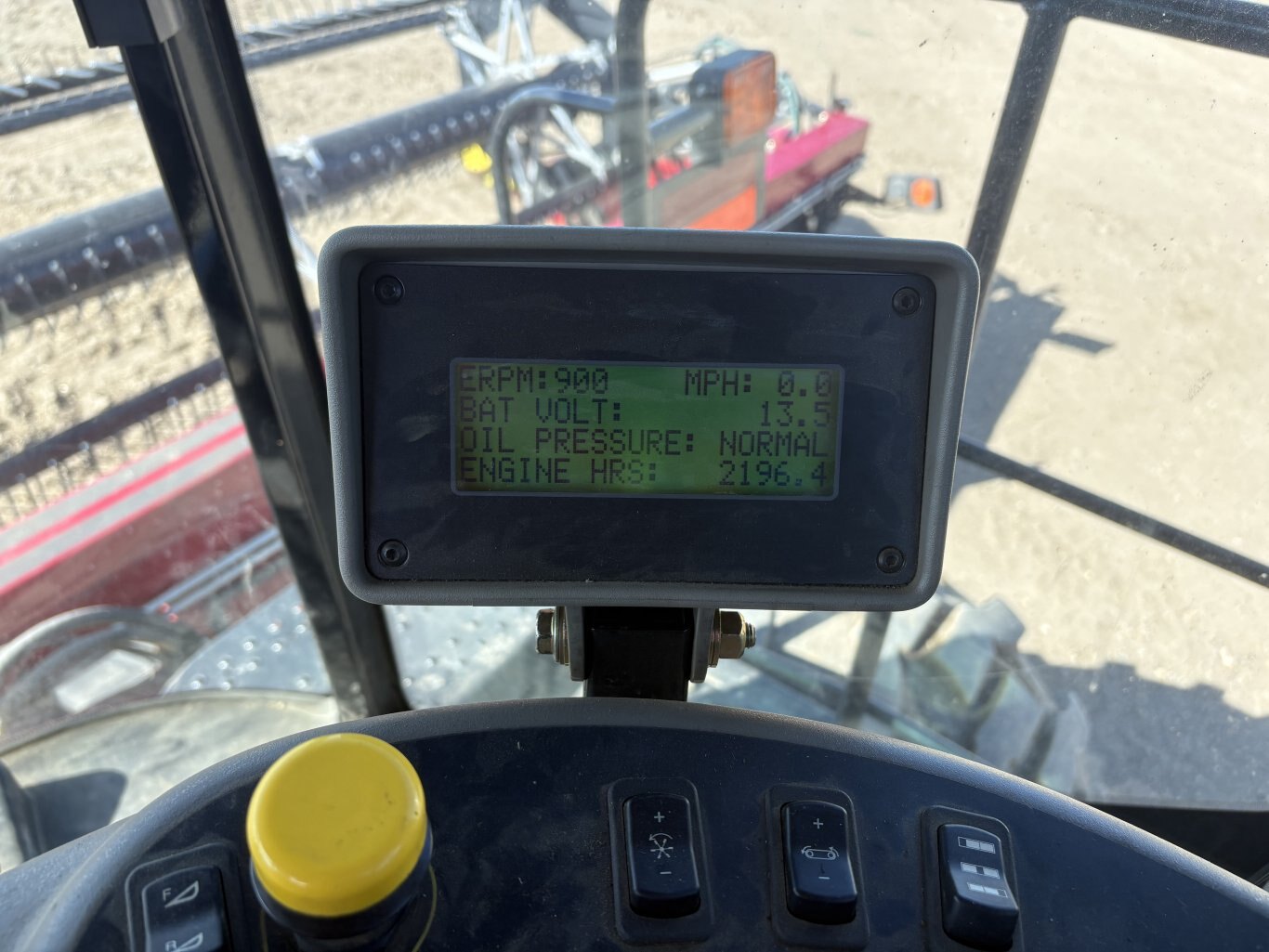 2008 Case WD1903 Self Propelled Windrower Swather with DHX302 Draper Header #11002 AS