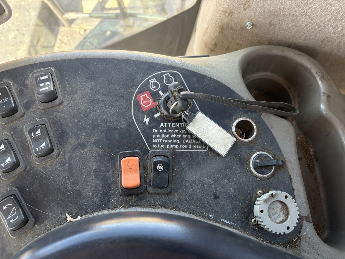 2008 Case WD1903 Self Propelled Windrower Swather with DHX302 Draper Header #11002 AS