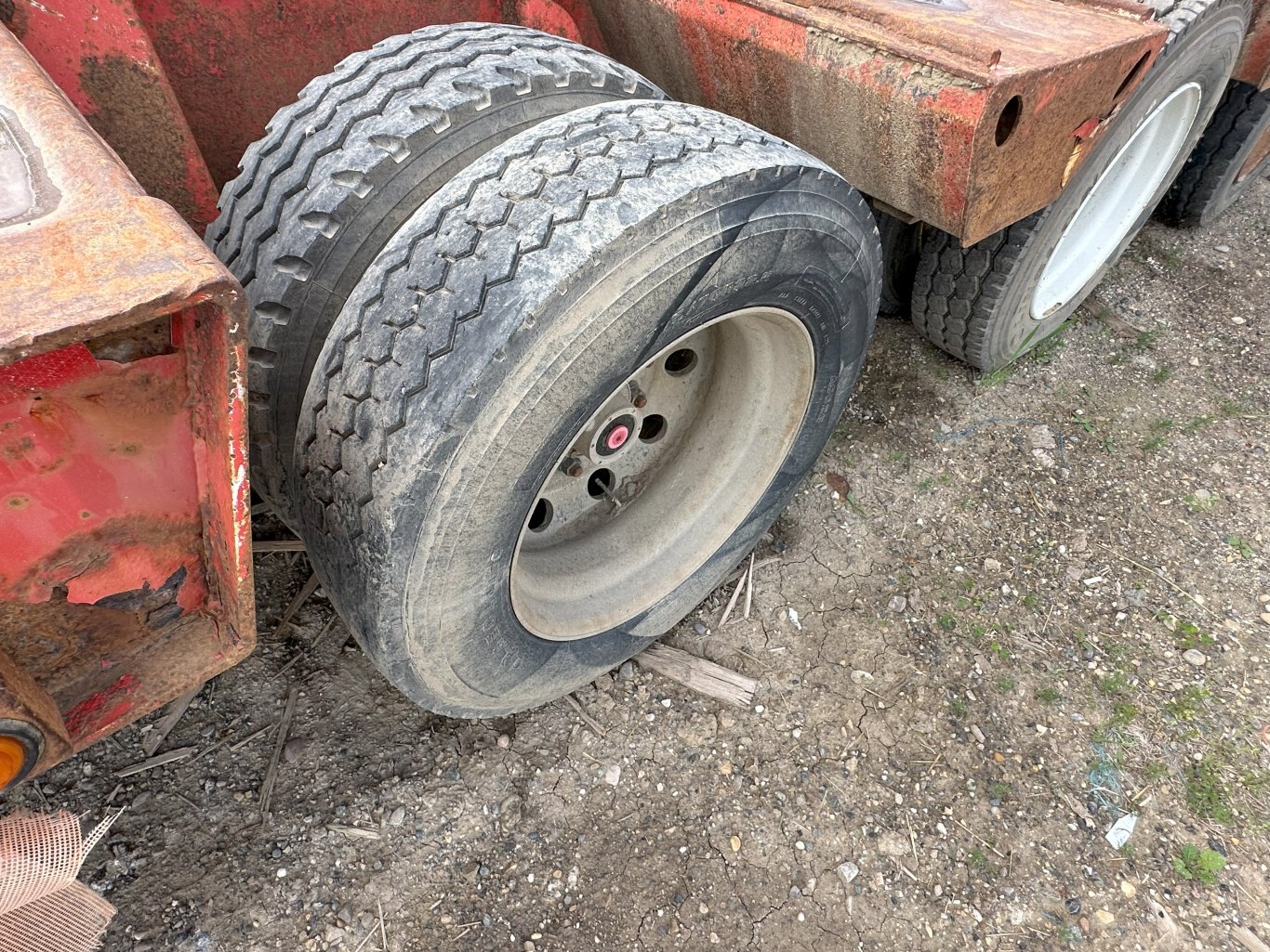 2007 Deloupe 48 ft Tri Axle Lowboy Trailer #11013 DP