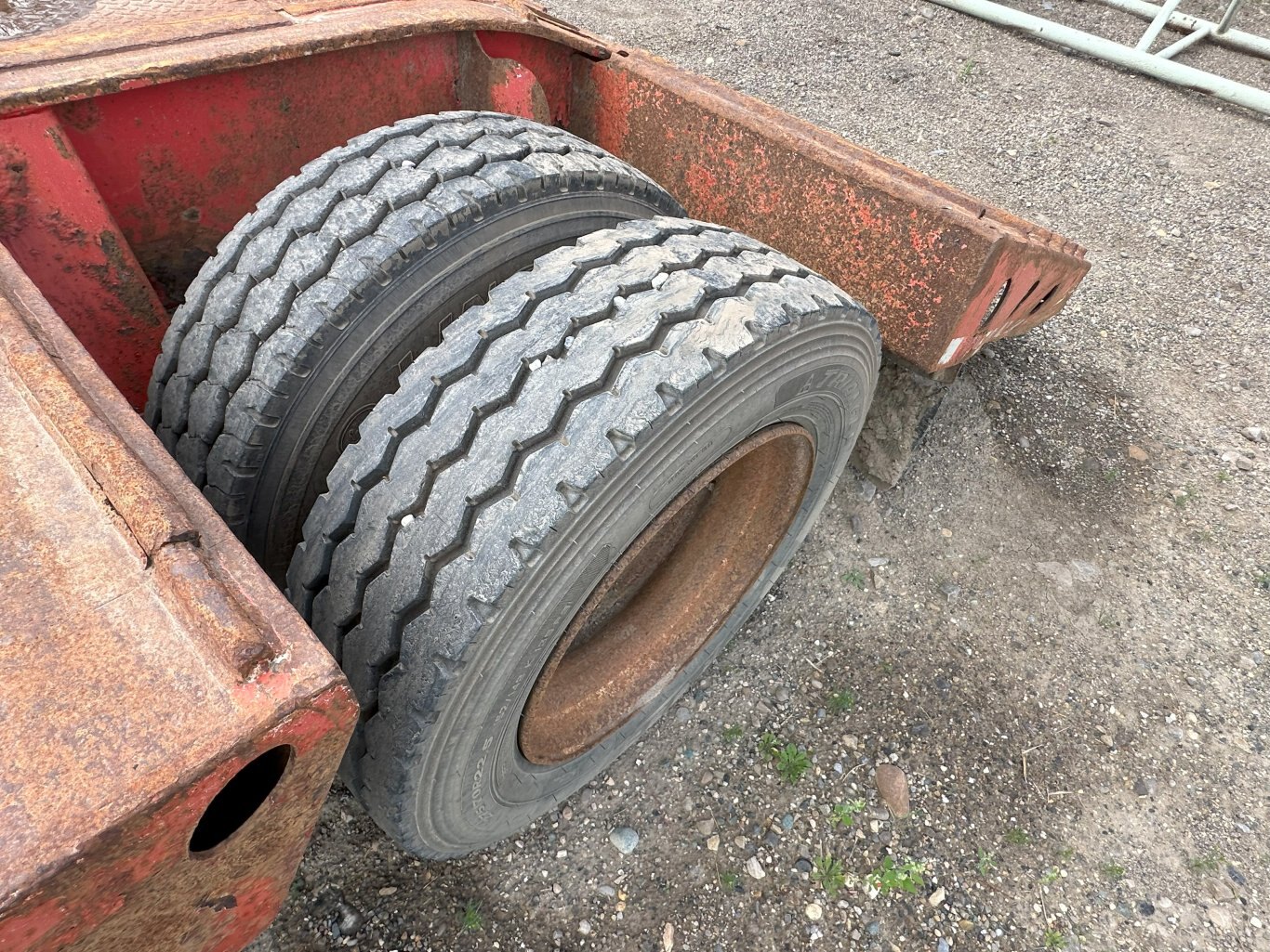 2007 Deloupe 48 ft Tri Axle Lowboy Trailer #11013 DP