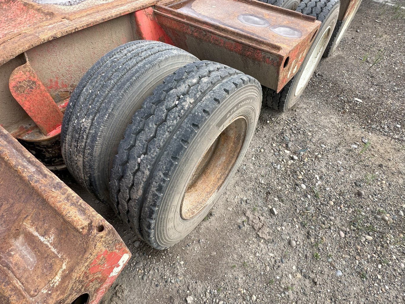 2007 Deloupe 48 ft Tri Axle Lowboy Trailer #11013 DP