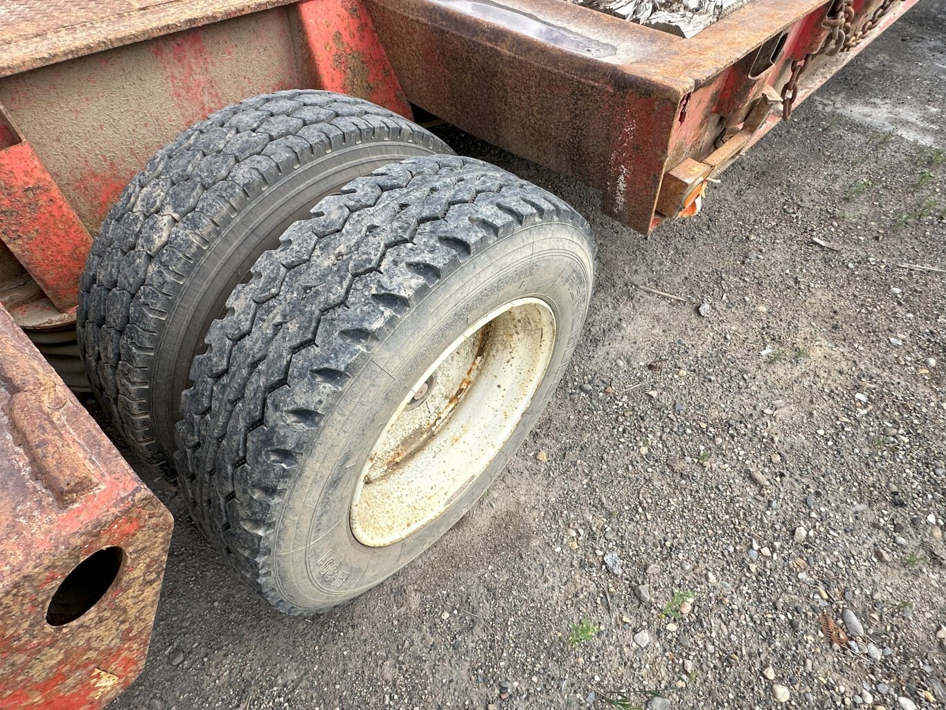 2007 Deloupe 48 ft Tri Axle Lowboy Trailer #11013 DP