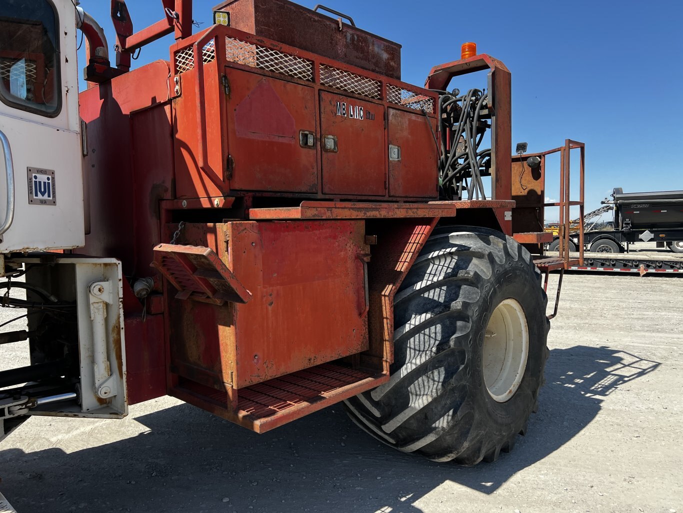 1995 IVI Buggy Water Draft Wagon Water Wagon Industrial Vehicles International #11018 BP