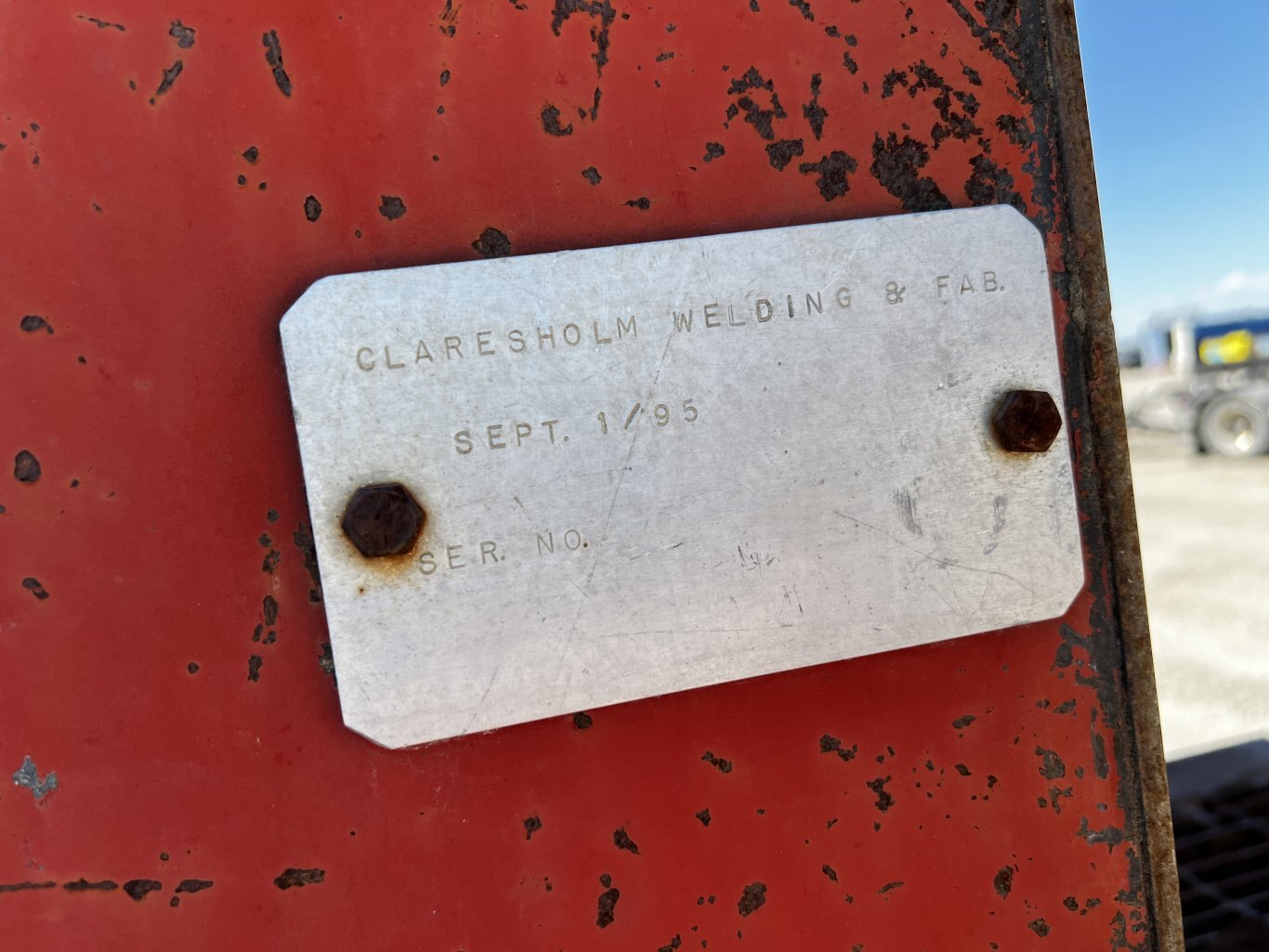 1995 IVI Buggy Water Draft Wagon Water Wagon Industrial Vehicles International #11018 BP