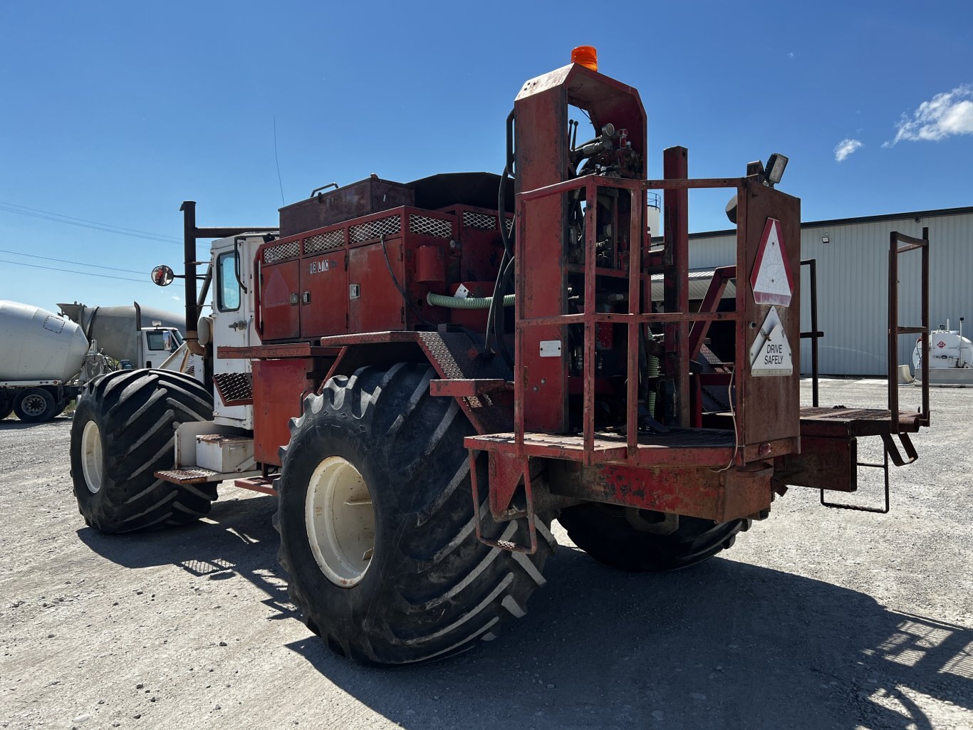 1995 IVI Buggy Water Draft Wagon Water Wagon Industrial Vehicles International #11018 BP