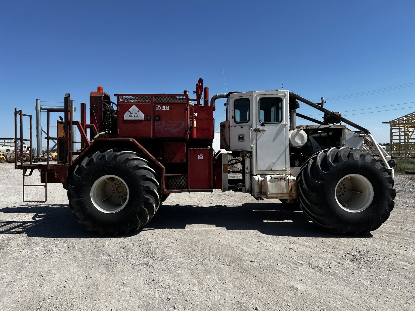 1995 IVI Buggy Water Draft Wagon Water Wagon Industrial Vehicles International #11018 BP