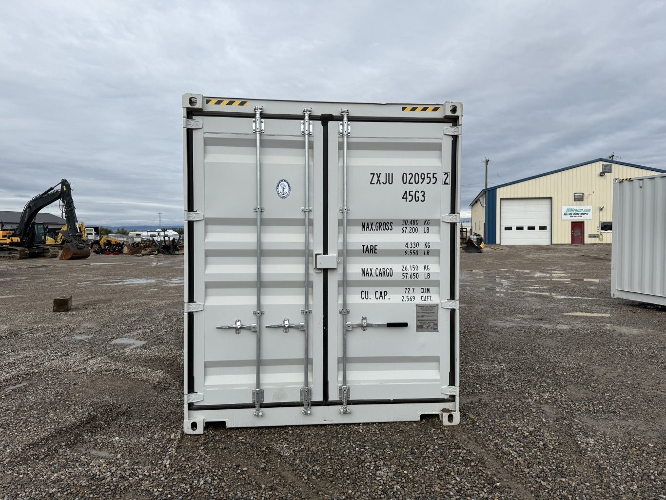 40 foot High Cube Seacan 3 Door Right End Door #209552 JPH