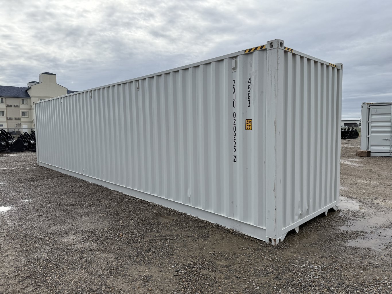 40 foot High Cube Seacan 3 Door Right End Door #209552 JPH