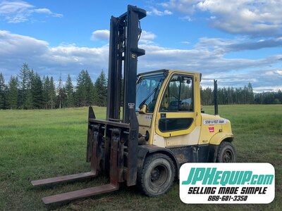 2007 Hyster H155FT Forklift • Heavy Duty Lift • Pneumatic Tire Forklift #11020 BP