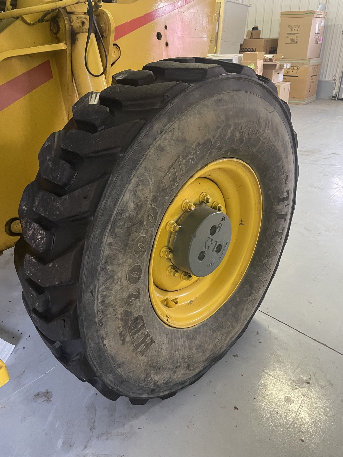 2000 New Holland LM860 8,000 lb Telehandler with 55 of Reach #11027 JA