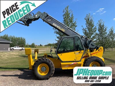 2000 New Holland LM860 8,000 lb Telehandler with 55 of Reach #11027 JA