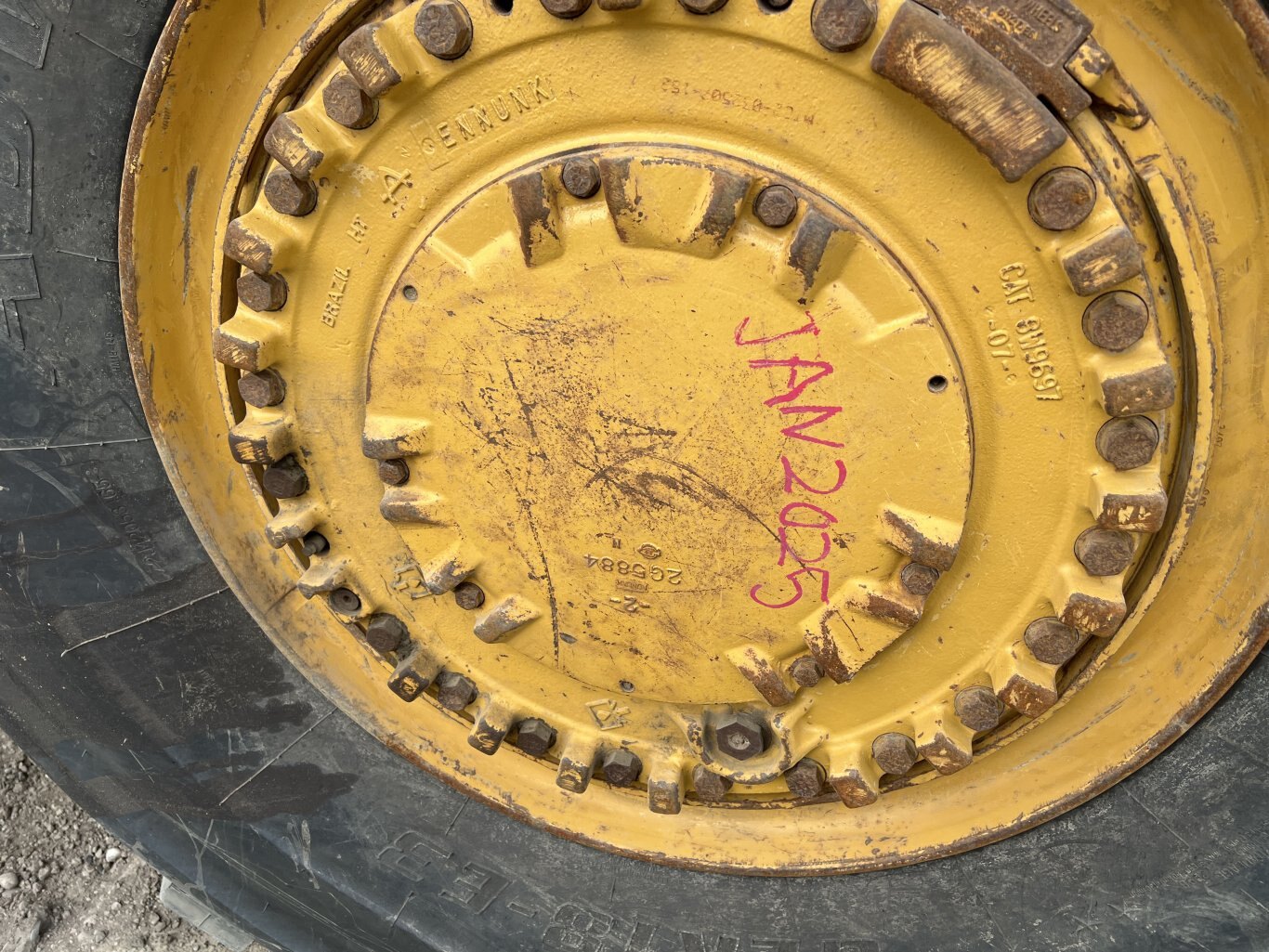 2007 Caterpillar 627G Motor Scraper #11035 BP