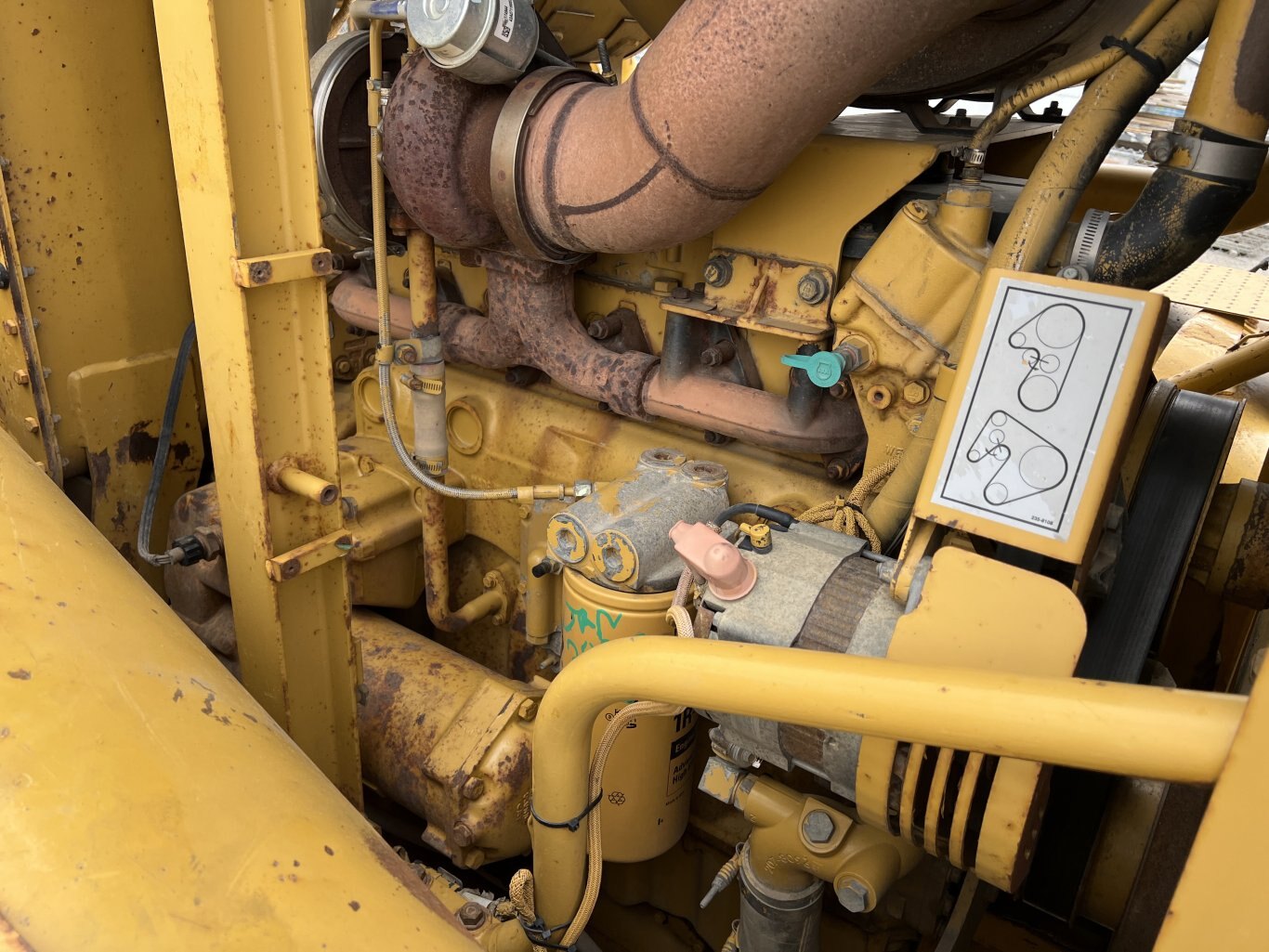 2007 Caterpillar 627G Motor Scraper #11035 BP