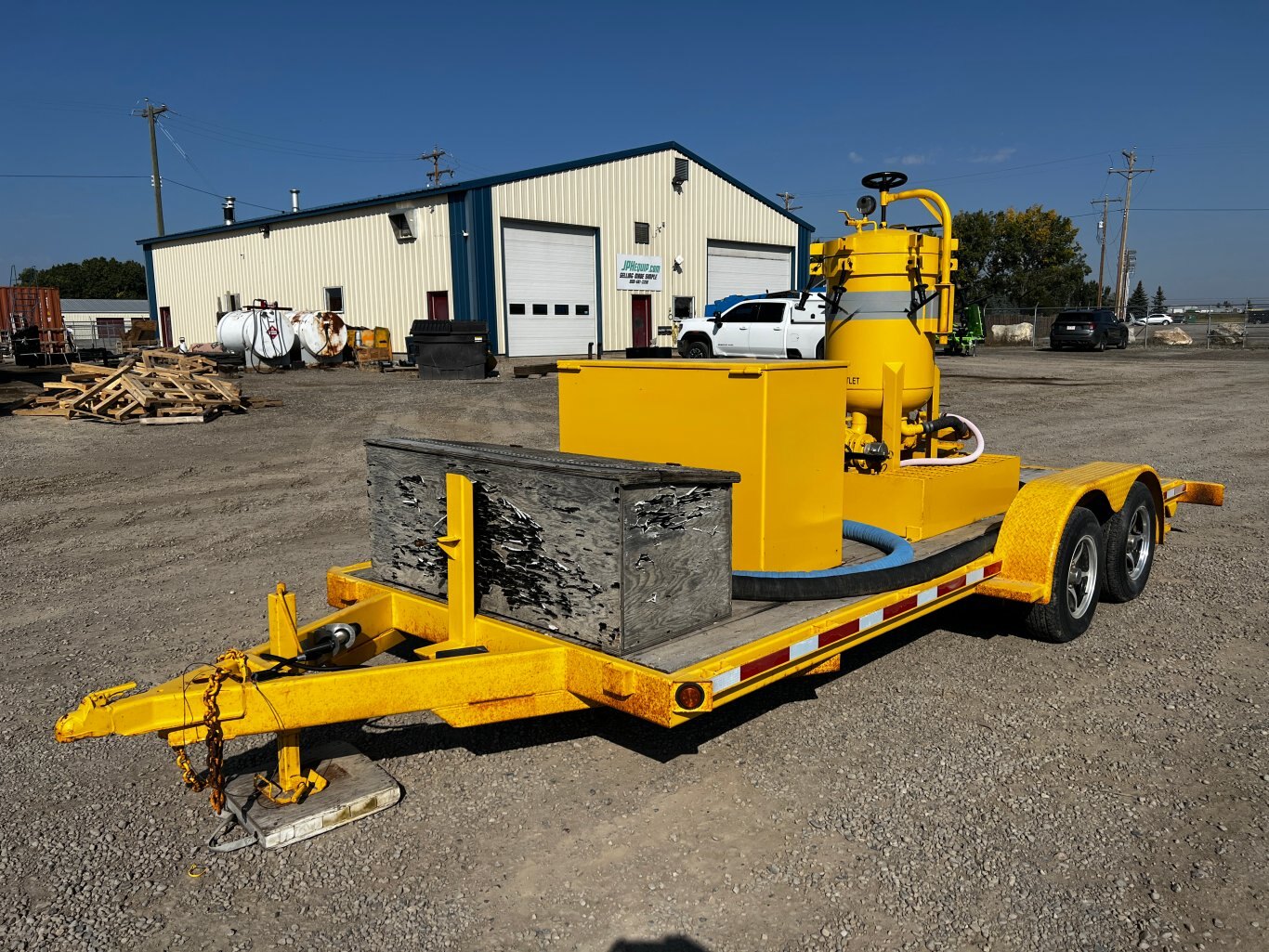 2004 Beothuck 18ft Flatdeck Trailer with Filter Pot • Model: BMB24 612 3F #11058 BP