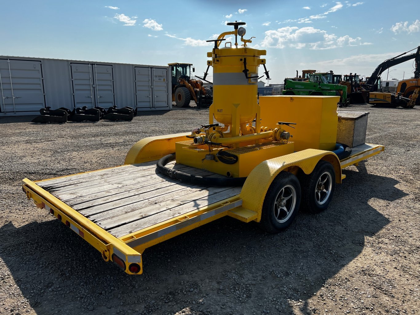 2004 Beothuck 18ft Flatdeck Trailer with Filter Pot • Model: BMB24 612 3F #11058 BP