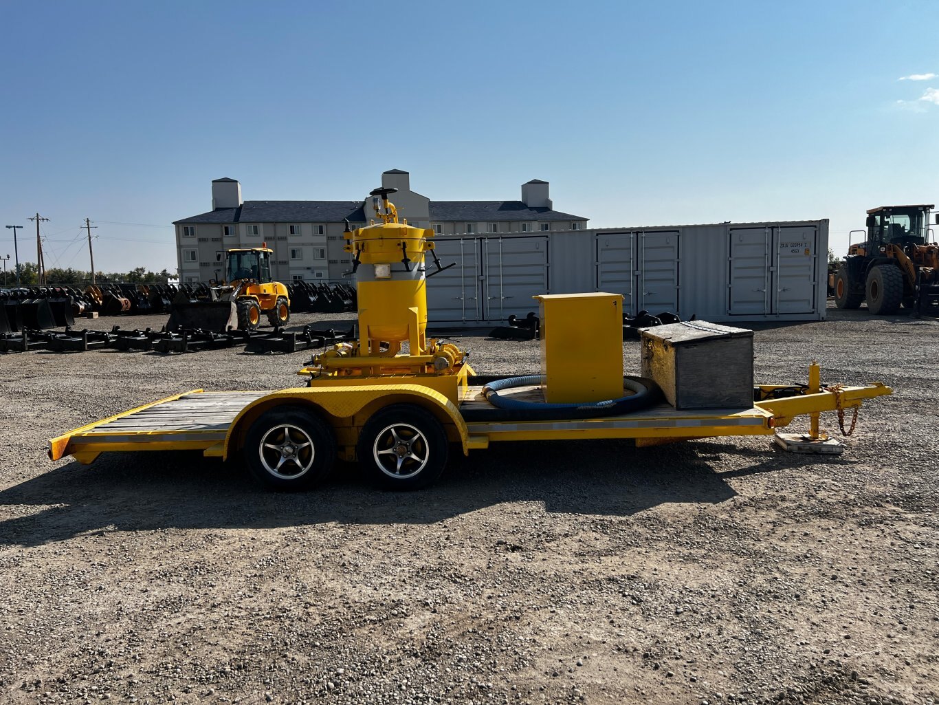 2004 Beothuck 18ft Flatdeck Trailer with Filter Pot • Model: BMB24 612 3F #11058 BP