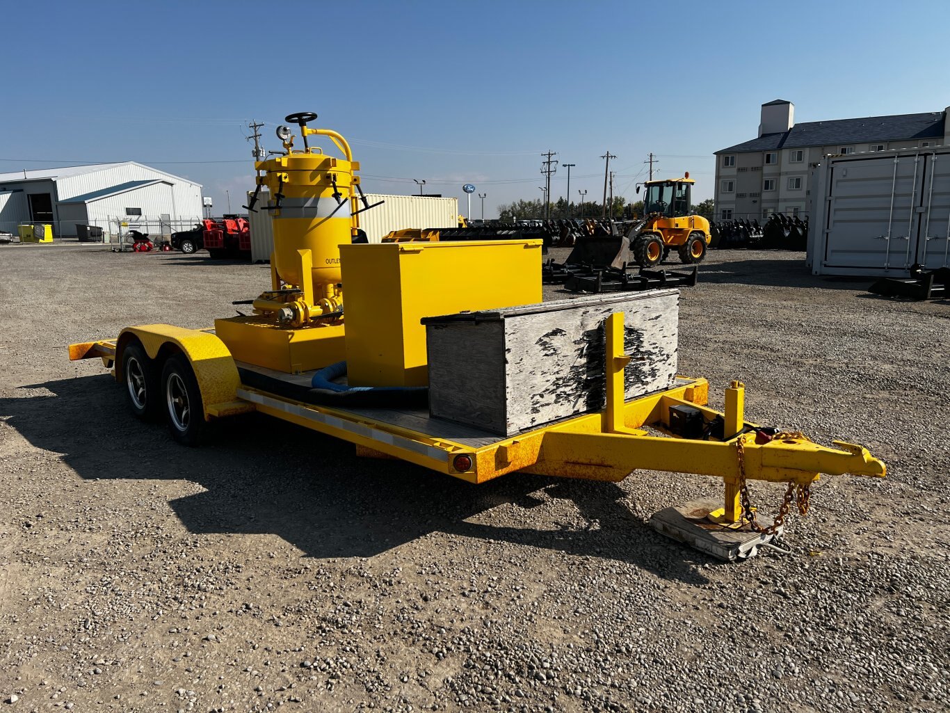 2004 Beothuck 18ft Flatdeck Trailer with Filter Pot • Model: BMB24 612 3F #11058 BP