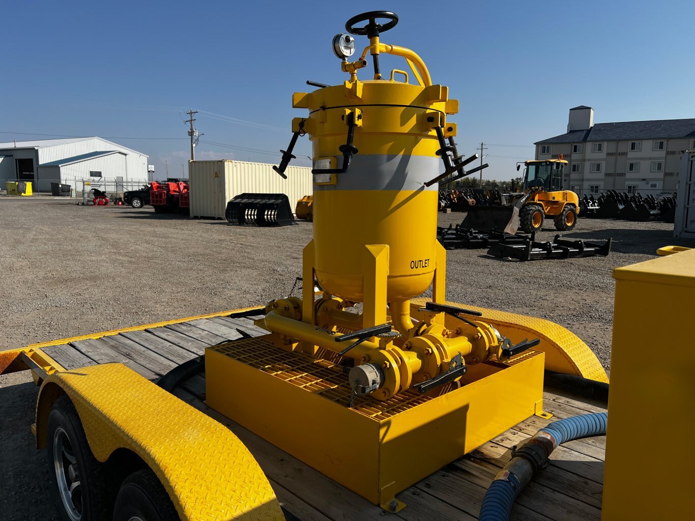 2004 Beothuck 18ft Flatdeck Trailer with Filter Pot • Model: BMB24 612 3F #11058 BP