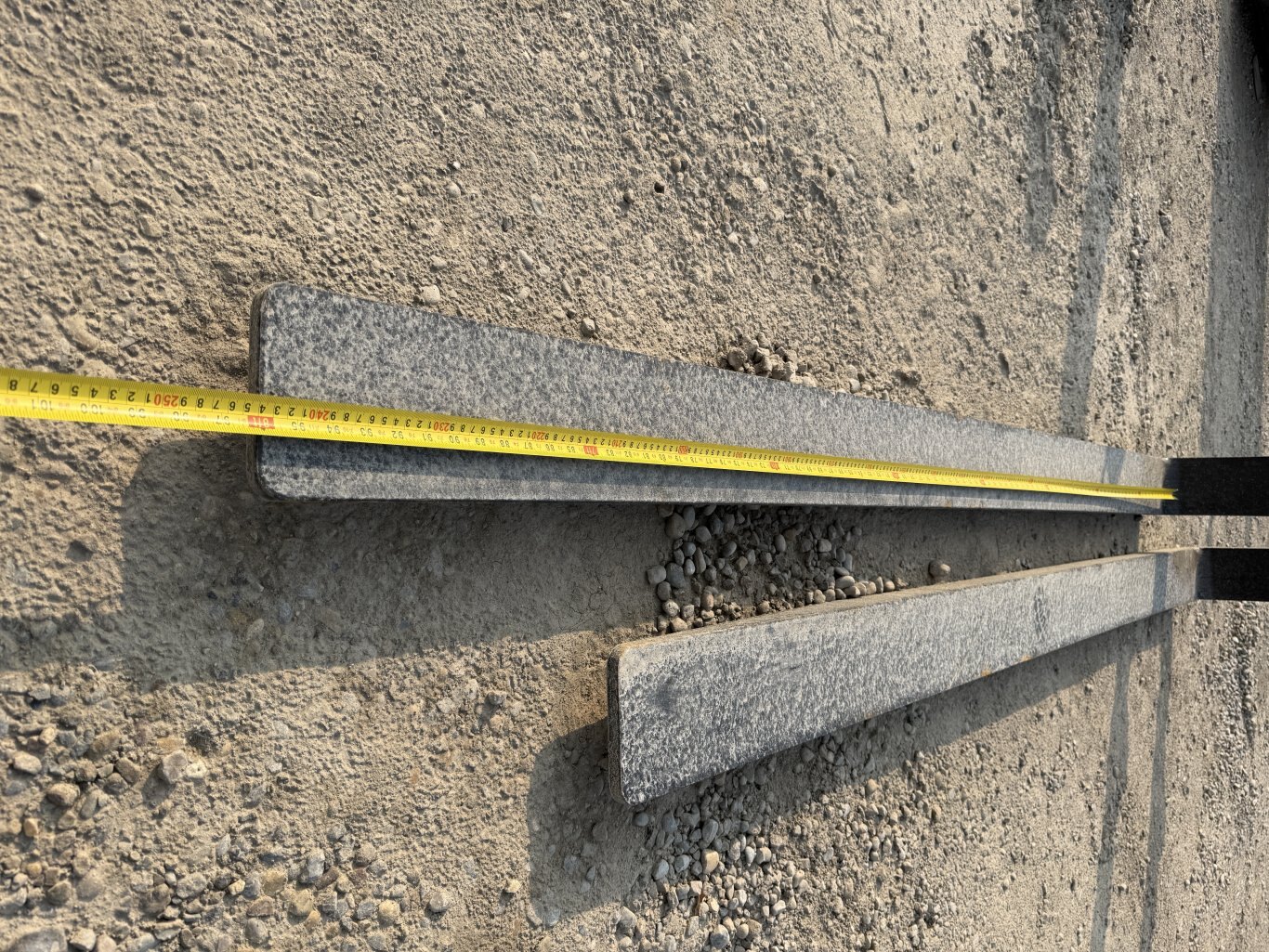 Pallet Forks Loose Set 96 Inch Long #W65X150X2450LF JPH