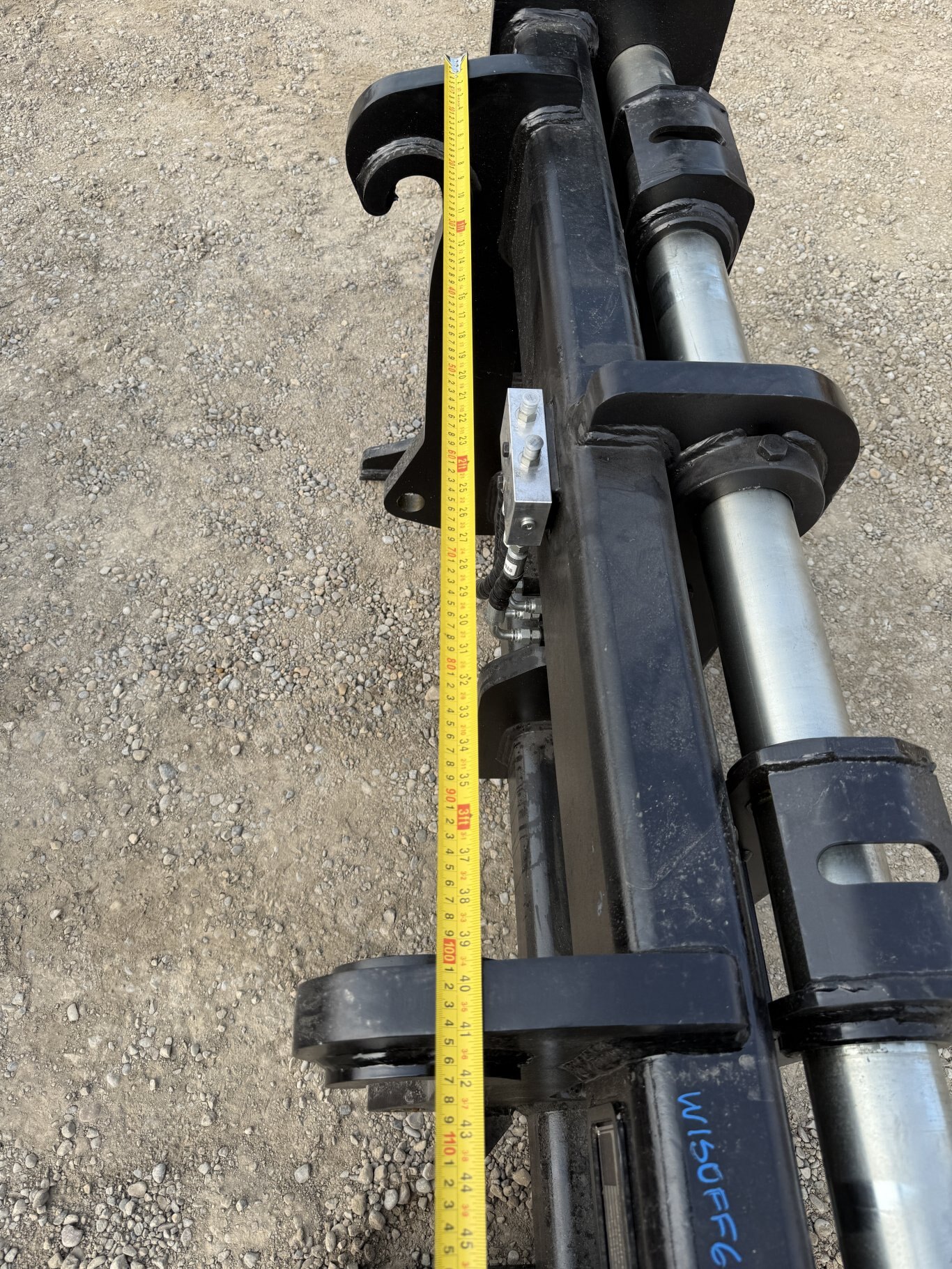 Wheel Loader Hydraulic Fork Frame 60 ISO Hi Vis #WISOFF60 JPH